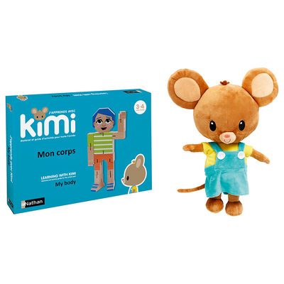 J'APPRENDS AVEC KIMI - MON CORPS + LA MASCOTTE PCF