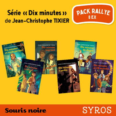 PACK RALLYE LECTURE     8 TITRES DE LA SERIE DIX MINUTESS
