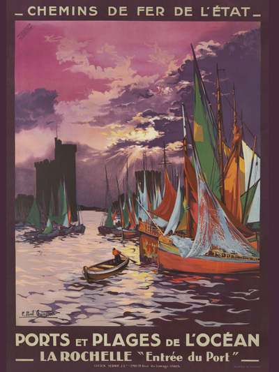AFFICHE DES TOURS DE LA ROCHELLE