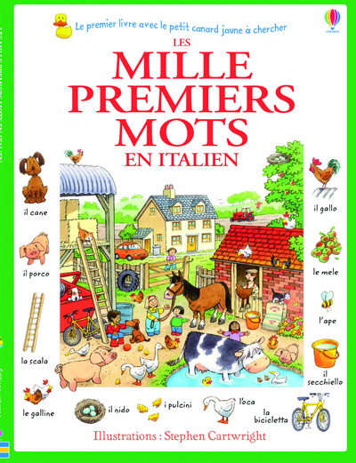LES MILLE PREMIERS MOTS EN ITALIEN