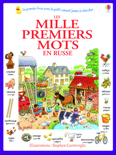 LES MILLE PREMIERS MOTS EN RUSSE