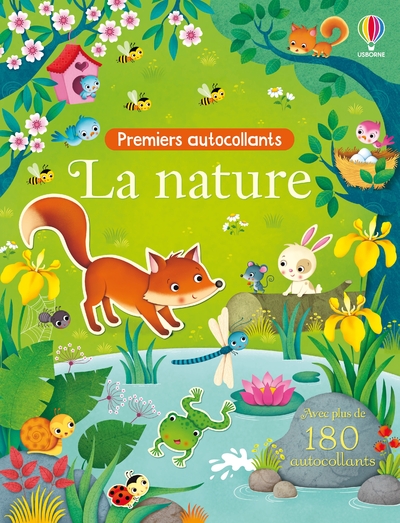 LA NATURE - AUTOCOLLANTS USBORNE