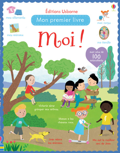 MOI ! - MON PREMIER LIVRE AVEC AUTOCOLLANTS