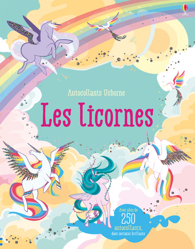 LES LICORNES  - AUTOCOLLANTS USBORNE