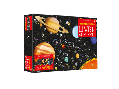COFFRET LE SYSTEME SOLAIRE (LIVRE ET PUZZLE)
