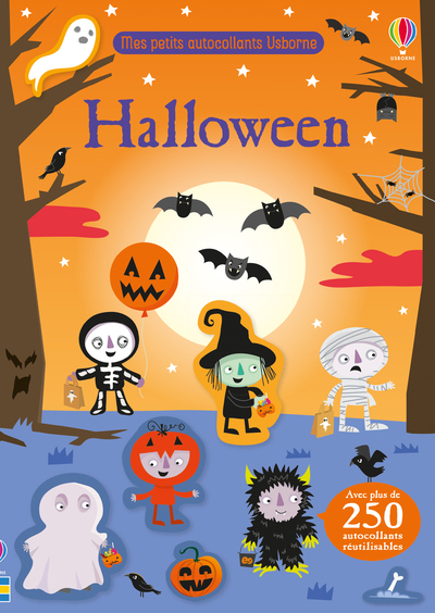 HALLOWEEN - MES PETITS AUTOCOLLANTS USBORNE - DES 3 ANS