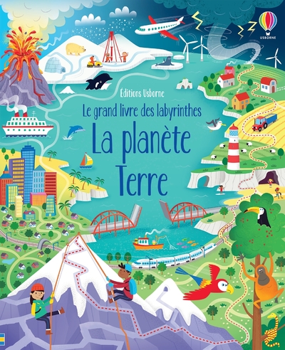 LA PLANETE TERRE - LE GRAND LIVRE DES LABYRINTHES
