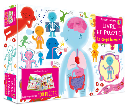 LE CORPS HUMAIN - COFFRET LIVRE ET PUZZLE