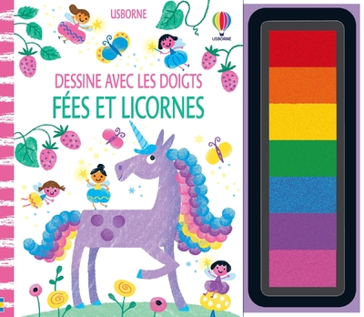 FEES ET LICORNES - DESSINE AVEC LES DOIGTS - DES 4 ANS