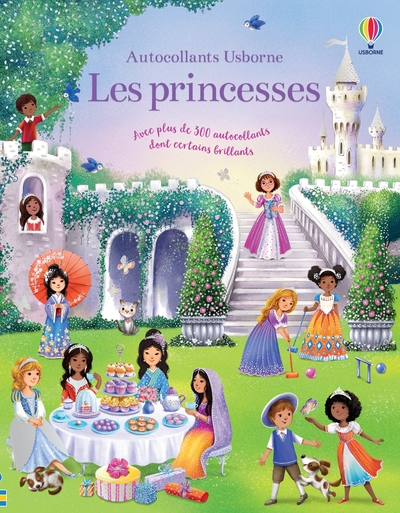 LES PRINCESSES - AUTOCOLLANTS USBORNE