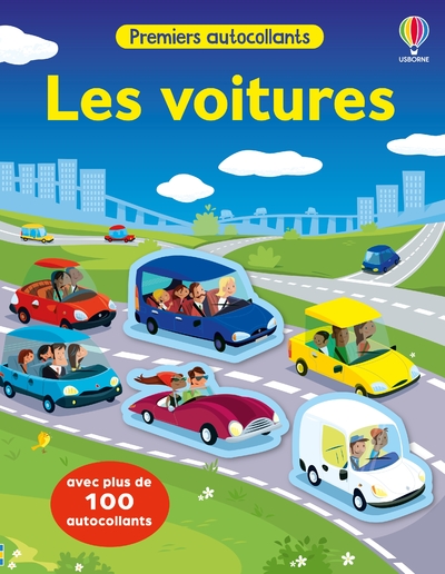 LES VOITURES - PREMIERS AUTOCOLLANTS - DES 3 ANS