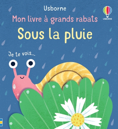 SOUS LA PLUIE - MON LIVRE A GRANDS RABATS