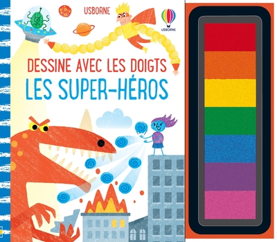 DESSINE AVEC LES DOIGTS... LES SUPER-HEROS