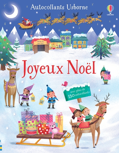 JOYEUX NOEL - PREMIERS AUTOCOLLANTS - DES 3 ANS