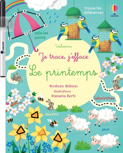 LE PRINTEMPS - JE TRACE, J'EFFACE - DES 3 ANS