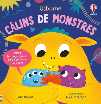CALINS DE MONSTRES - MON LIVRE DES CALINS - DES 1 AN