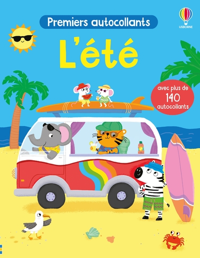 L'ETE - PREMIERS AUTOCOLLANTS - DES 3 ANS