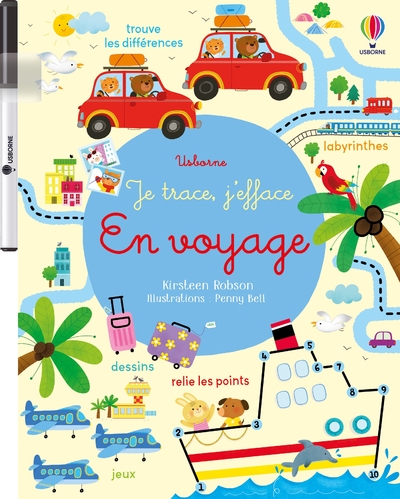 EN VOYAGE - JE TRACE, J'EFFACE - DES 3 ANS