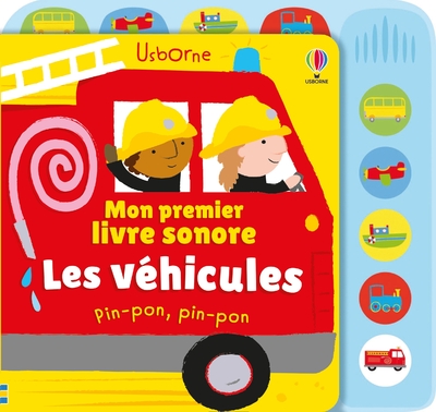 LES VEHICULES - MON PREMIER LIVRE SONORE - DES 6 MOIS