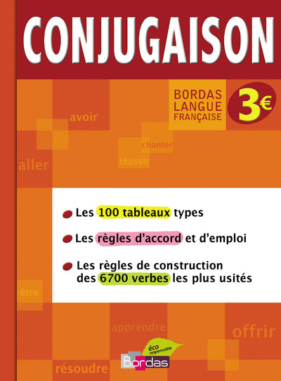 BORDAS LANGUE FRANCAISE - CONJUGAISON
