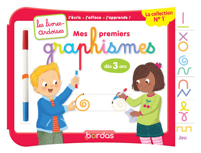 LES LIVRES-ARDOISES - MES PREMIERS GRAPHISMES