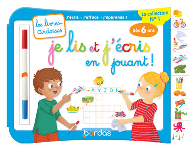 LES LIVRES-ARDOISES - JE LIS ET J'ECRIS EN JOUANT