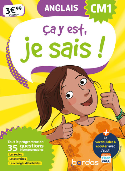 A Y EST, JE SAIS ! ANGLAIS CM1