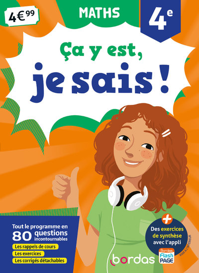 A Y EST, JE SAIS ! MATHS 4E
