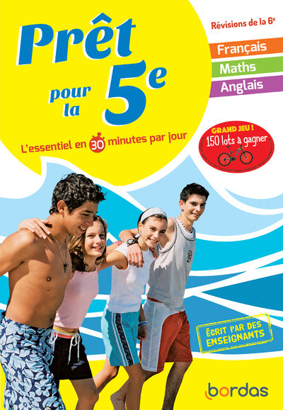 PRET POUR LA 5E - L'ESSENTIEL EN 30 MINUTES PAR JOUR