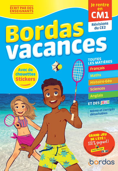 BORDAS VACANCES - JE RENTRE EN CM1