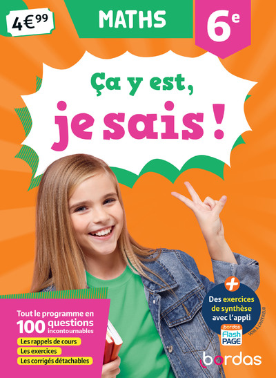 A Y EST, JE SAIS ! MATHS 6E