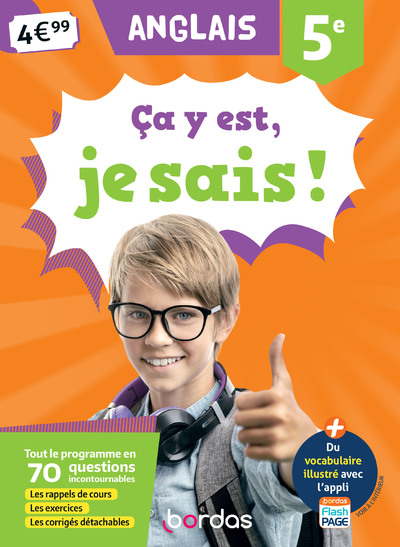 A Y EST, JE SAIS ! ANGLAIS 5E