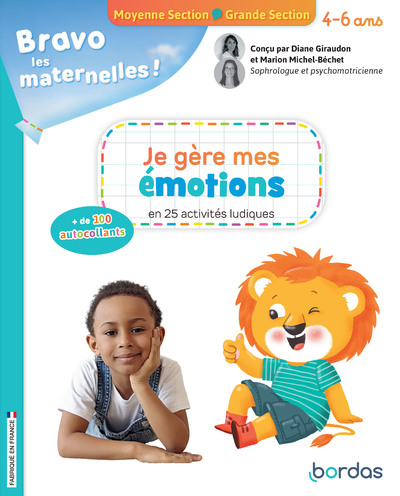 BRAVO LES MATERNELLES - JE GERE MES EMOTIONS