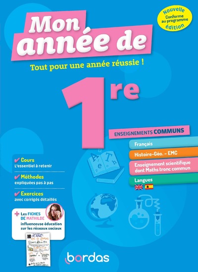 MON ANNEE DE 1RE ENSEIGNEMENTS COMMUNS
