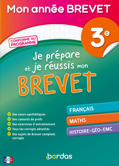 JE PREPARE ET JE REUSSIS MON BREVET