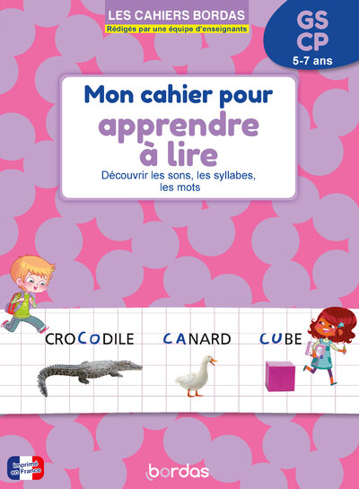 MON CAHIER POUR APPRENDRE A LIRE GS-CP
