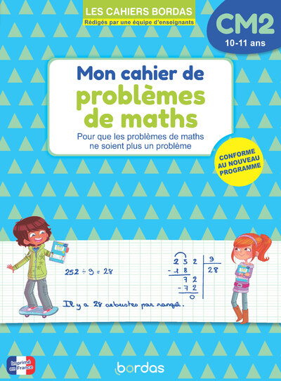 MON CAHIER DE PROBLEMES DE MATHS CM2