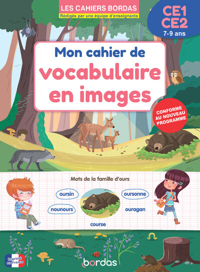 MON CAHIER DE VOCABULAIRE EN IMAGES CE1-CE2