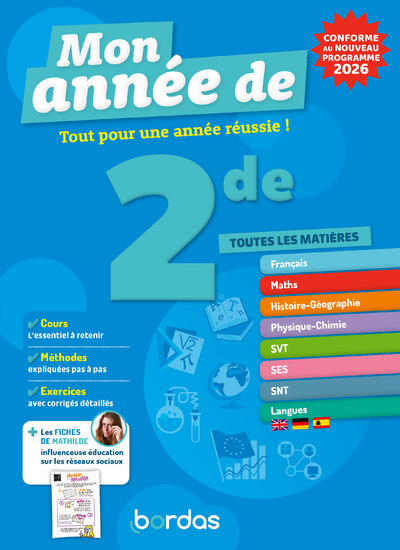 MON ANNEE DE 2DE