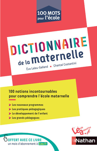 DICTIONNAIRE DE LA MATERNELLE