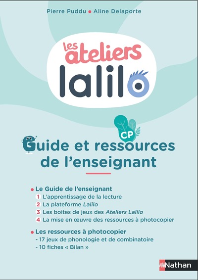 LES ATELIERS LALILO -  CP - GUIDE PEDAGOGIQUE + RESSOURCES