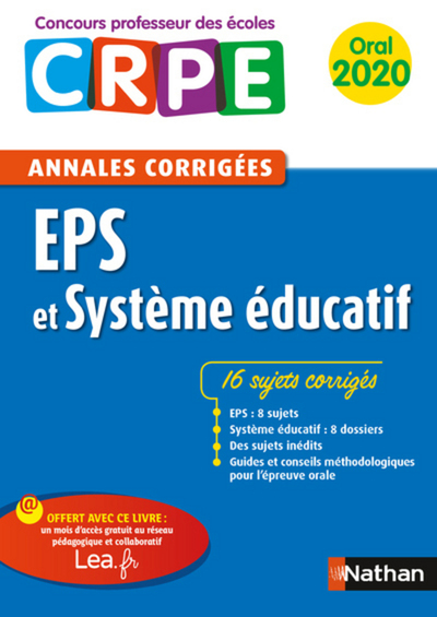 ANNALES CRPE EPS - ORAL 2020