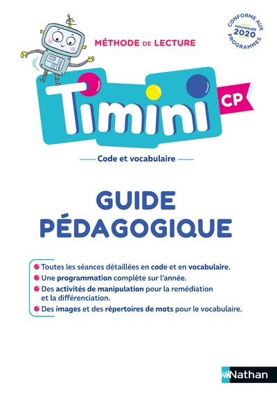 TIMINI CP - GUIDE PEDAGOGIQUE