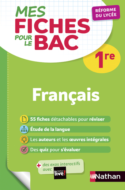 MES FICHES ABC POUR LE BAC FRANCAIS 1RE