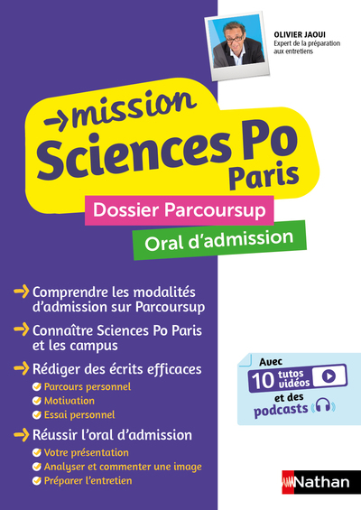 MISSION SCIENCES PO PARIS - DOSSIER PARCOURSUP ORAL D'ADMISSION