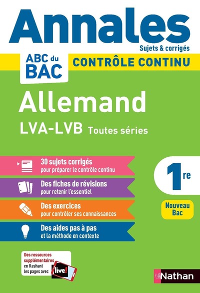 ANNALES BAC  2023- ALLEMAND 1RE-CORRIGE