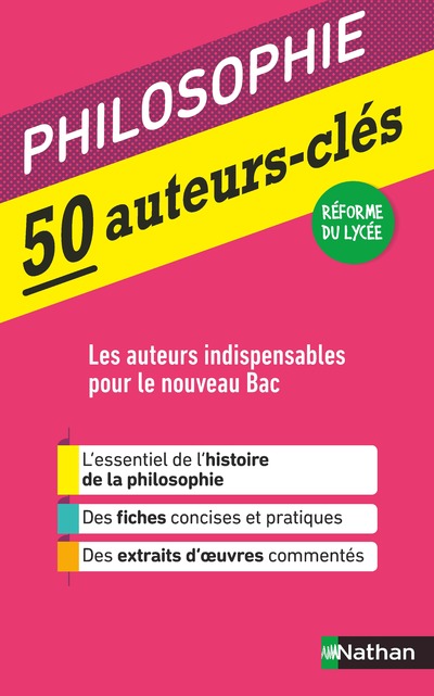 50 AUTEURS-CLES - PHILOSOPHIE