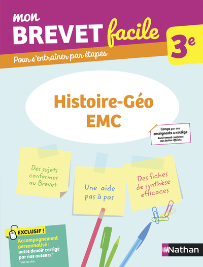 MON BREVET FACILE - HISTOIRE-GEO / EMC 3E