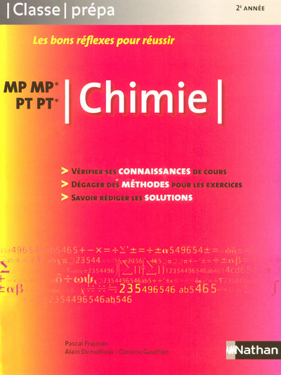 CHIMIE - MP-MP* PT-PT*  CLASSE PREPA