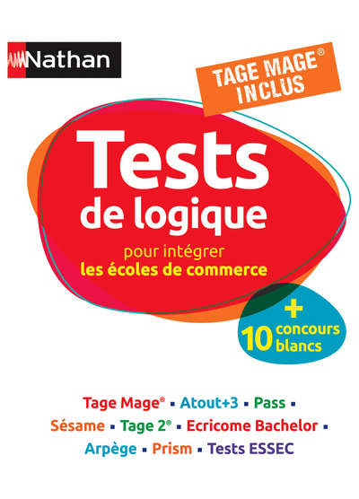 TESTS DE LOGIQUE POUR INTEGRER LES ECOLES DE COMMERCE